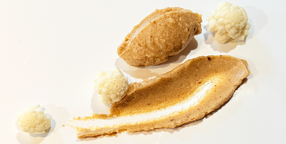 Crema de coliflor asada